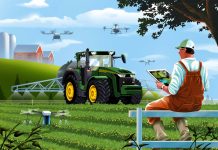 Discover the Future of Farm Animals in Modern Farming Modern farming technology utilizing drones and tractors