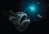Survival Secrets of Sea Animals: Adaptations to Extreme Environments An anglerfish uses bioluminescence to lure prey in the dark depths