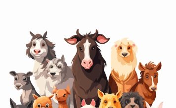 Expert Insights: How to Raise Domestic Animals for Beginners A variety of domestic animals in a farm setting