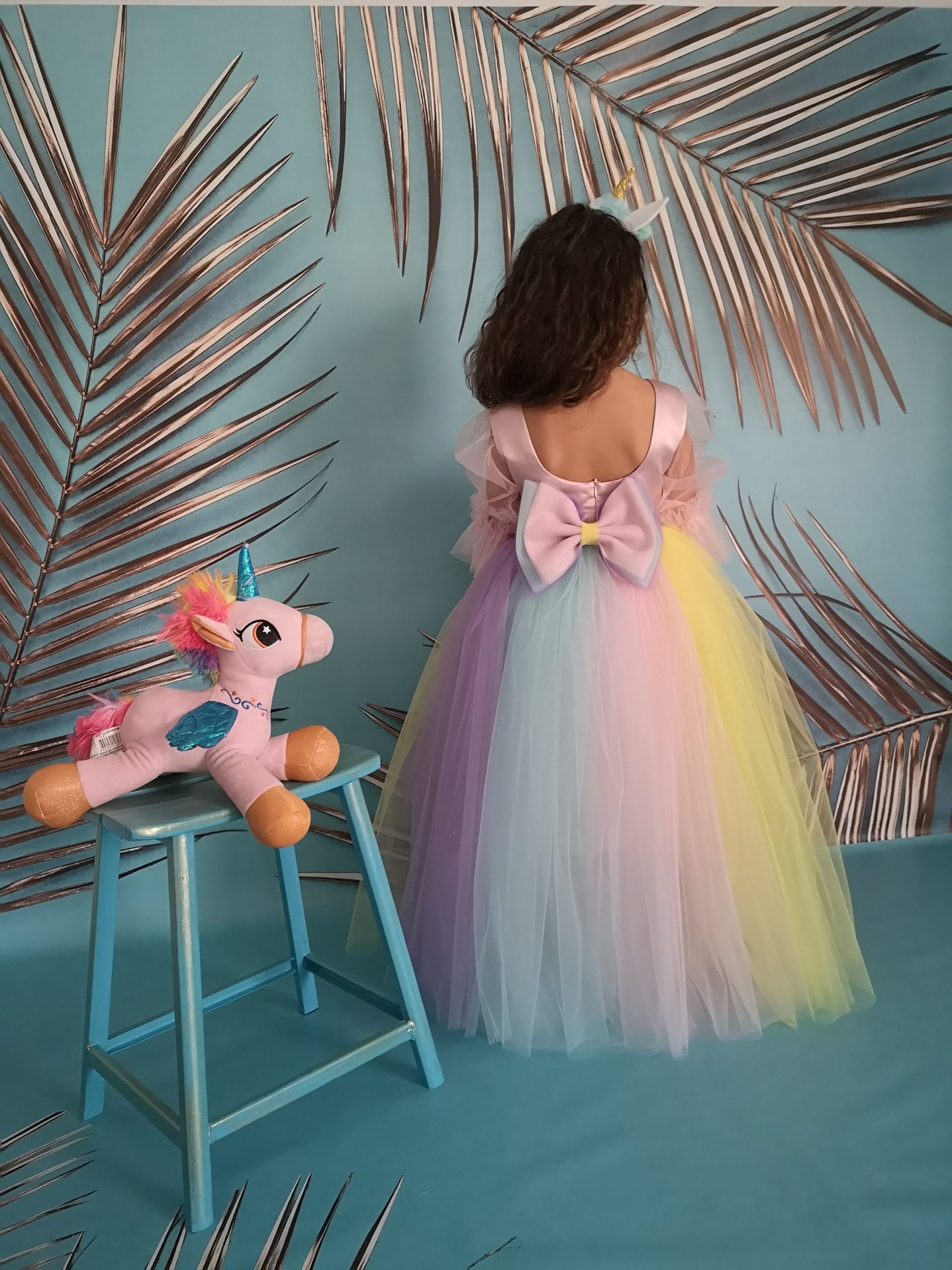 A vibrant unicornthemed fashion collection